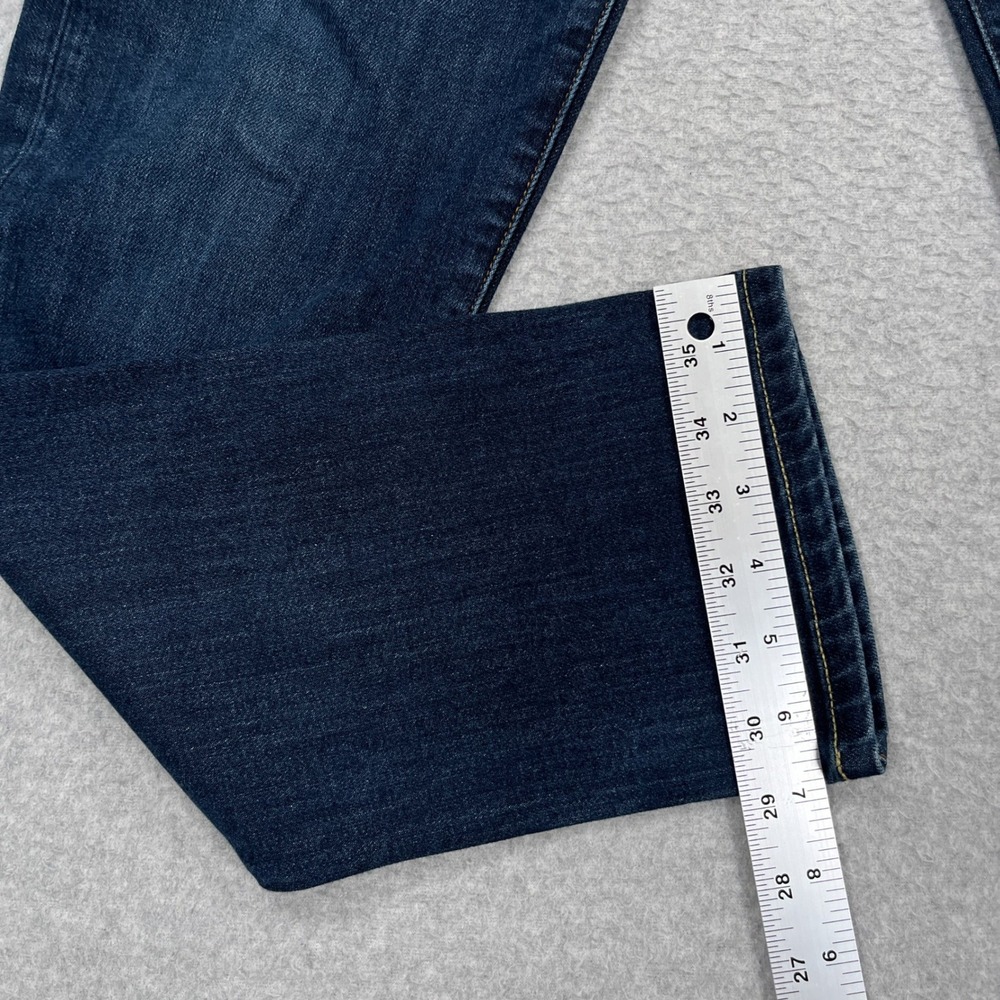 Bluffworks Departure 2.0 Jeans Mens 31x32 (31x30) Blue Slim Fit Workwear Denim - Picture 6 of 16